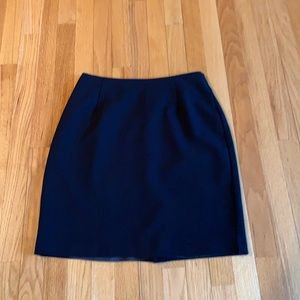 Black short skirt